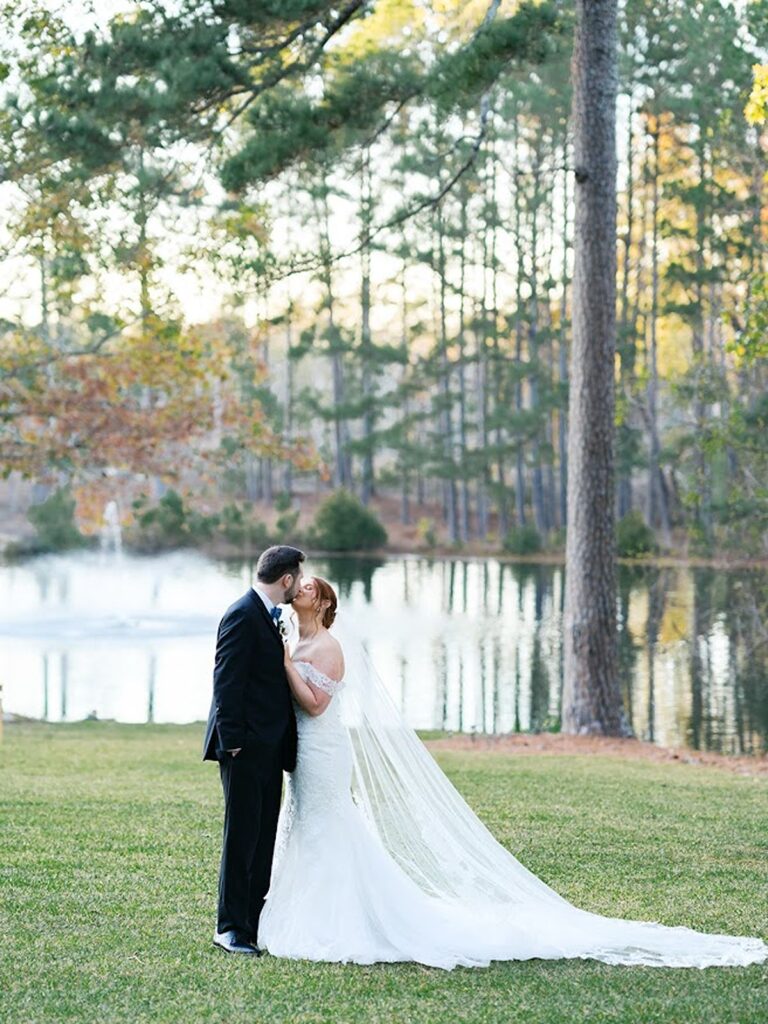 Bride and Groom after wedding ceremony